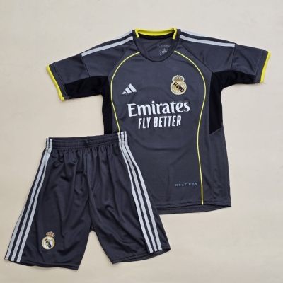 کیت دوم بچه گانه رئال مادرید 2025-2026 (کیفیت داخلی)